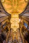 Interior of Church of the Clergymen (Igreja dos Clerigos), Porto, Portugal. Art Print